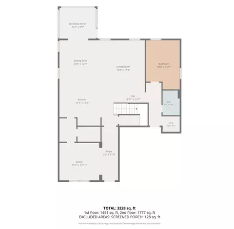 Floorplan - 1008 Beechfield Ct, Conway, SC 29526 photo 2 of 3