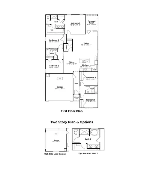 Floorplan - 800 Old Pine Dr, Longs, SC 29568 photo 1 of 1