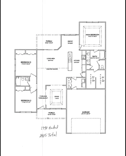 Floorplan - 12 Highway 792, Loris, SC 29569 photo 1 of 1