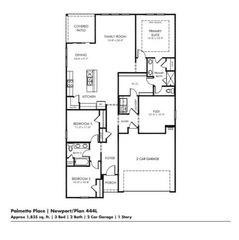 Floorplan - 412 Congaree St, Longs, SC 29568 photo 1 of 1