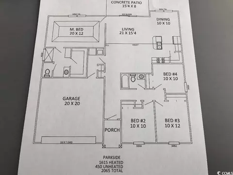 Floorplan - 112 Palm Terrace Loop, Conway, SC 29526 photo 1 of 1