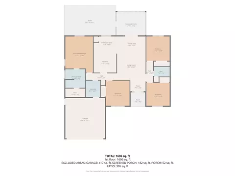 Floorplan - 213 Jericho Ct, Georgetown, SC 29440 photo 1 of 1