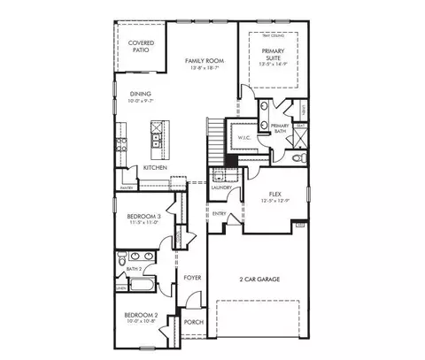 Floorplan - 2930 Tranquility Loop, Longs, SC 29568 photo 2 of 2