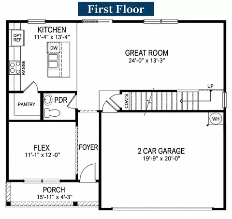 Floorplan - 891 Heritage Downs Dr, Conway, SC 29526 photo 2 of 4