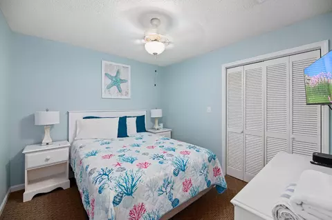 Bedroom - 201 Double Eagle Dr #E-1, Surfside Beach, SC 29575 photo 3 of 4