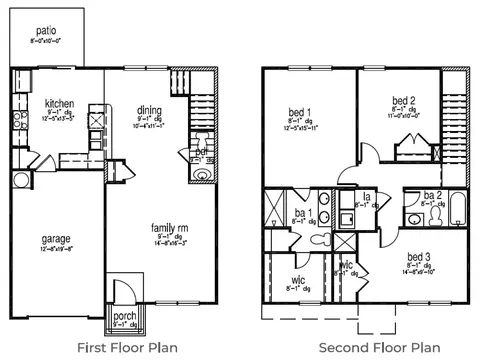 Floorplan - 700 Perch Ln, Santee, SC 29142 photo 1 of 2
