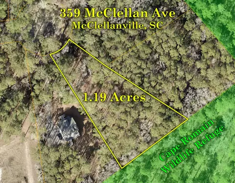359 Mcclellan Ave, Mcclellanville, SC 29458