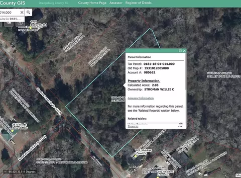 0 Shadow Lawn Dr, Orangeburg, SC 29115