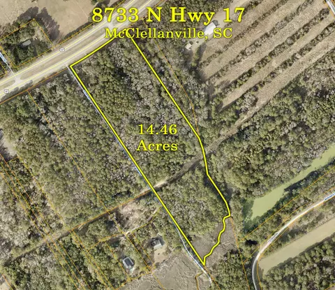 3733 N Highway 17 Hwy #TRACT 2, Mcclellanville, SC 29458