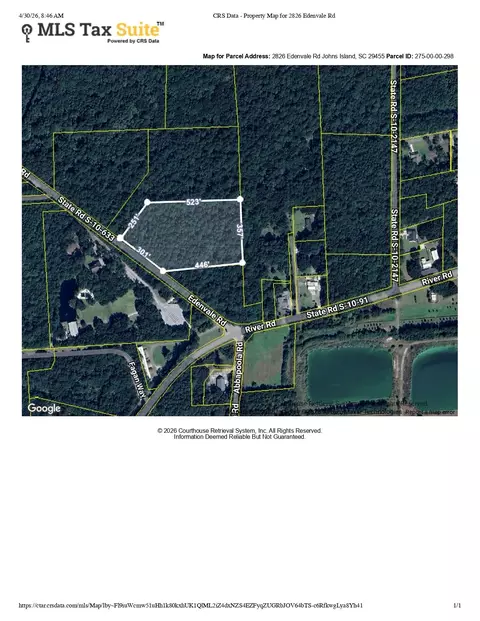 2826 Edenvale Rd, Johns Island, SC 29455