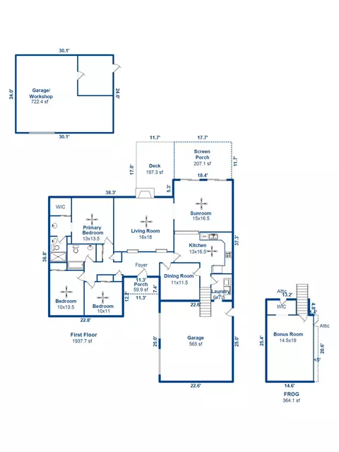 Floorplan - 1807 Perch Rd, Moncks Corner, SC 29461 photo 1 of 1