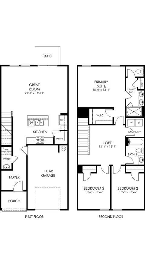 Floorplan - 129 Brook Run Dr, Moncks Corner, SC 29461 photo 1 of 1