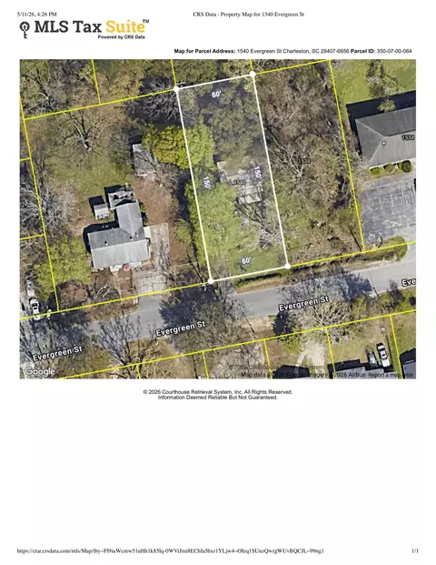 1540 Evergreen St, Charleston, SC 29407