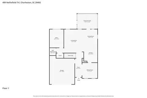 Floorplan - 499 Nelliefield Trl, Wando, SC 29492 photo 1 of 2