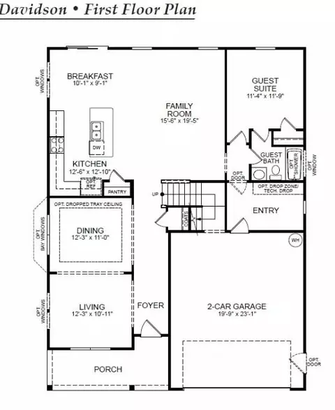 Floorplan - 357 Blue Oak Dr, Moncks Corner, SC 29461 photo 1 of 2