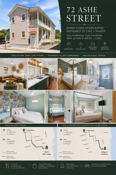 72 Ashe St #A & B, Charleston, SC 29403