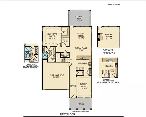 Floorplan - 145 Beamon Loop, Summerville, SC 29486 photo 1 of 2
