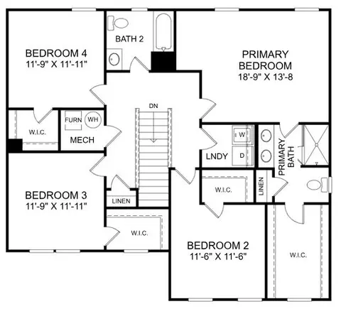 Floorplan - 7095 Windham Way, Ladson, SC 29456 photo 2 of 2