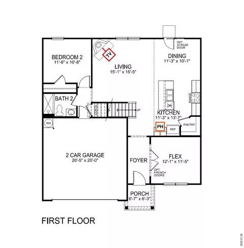 Floorplan - 3620 Shadow Pine Dr, Moore, SC 29369 photo 1 of 2