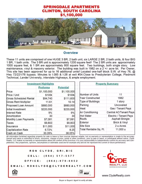 1553 Springdale Dr, Clinton, SC 29325 photo 23