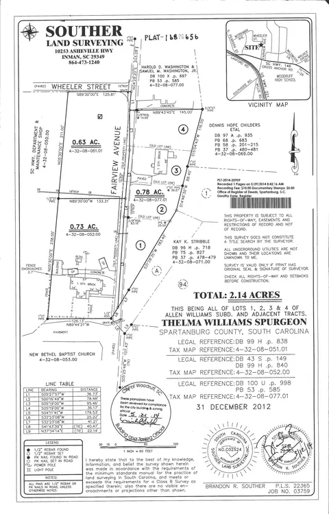 0 Fairview Ave, Woodruff, SC 29388