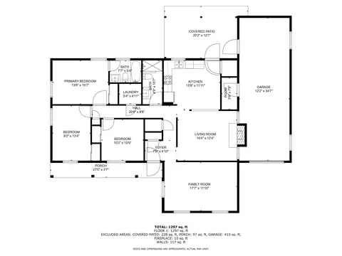 Floorplan - 308 E Celestial Dr, Greer, SC 29651 photo 1 of 1