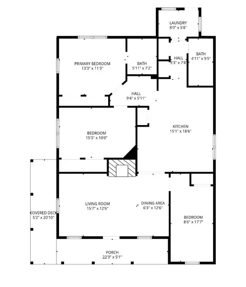 Floorplan - 304 School St, Greer, SC 29651 photo 1 of 1