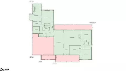 Floorplan - 3959 Pennington Rd, Greer, SC 29651 photo 1 of 2