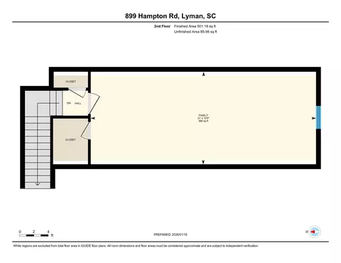Floorplan - 899 Hampton Rd, Lyman, SC 29365 photo 2 of 2