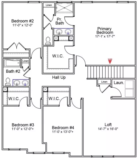 Floorplan - 418 Dodger Ave, Chesnee, SC 29323 photo 2 of 2