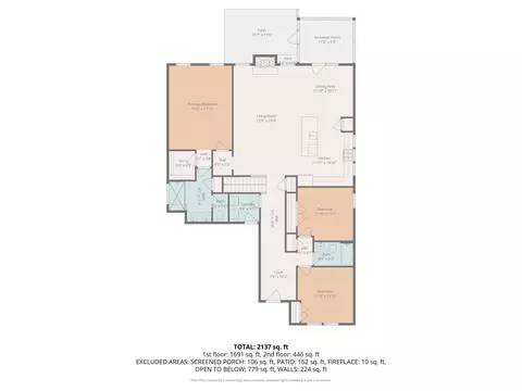 Floorplan - 619 Minster Ct, Moore, SC 29369 photo 1 of 3