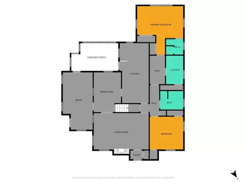 Floorplan - 208 E Fairview Ave, Gafffney, SC 29341 photo 3 of 4