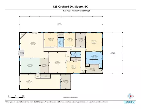 Floorplan - 128 Orchard, Moore, SC 29369 photo 1 of 1