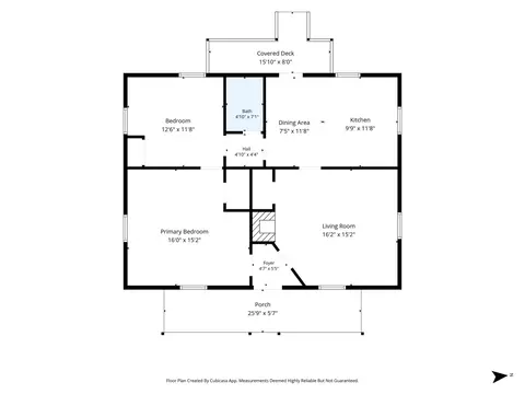 Floorplan - 201 Hammett St, Honea Path, SC 29654 photo 1 of 1
