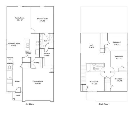 Floorplan - 201 Chimney Stack Rd, Clinton, SC 29325 photo 1 of 1