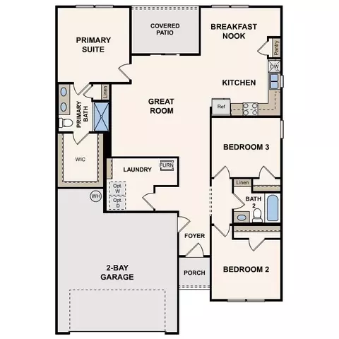 Floorplan - 155 Dillon St, Chesnee, SC 29323 photo 1 of 1