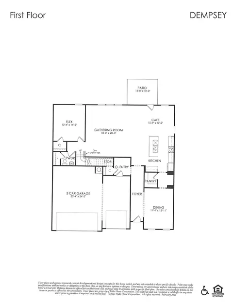 Floorplan - 1107 Tyger Branch Dr, Moore, SC 29369 photo 1 of 3