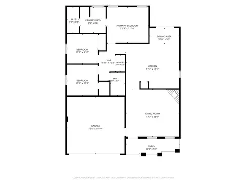 Floorplan - 541 Chantry Ln, Moore, SC 29369 photo 1 of 1
