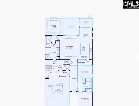 Floorplan - 667 Carters Grove Ln, Blythewood, SC 29016 photo 1 of 1