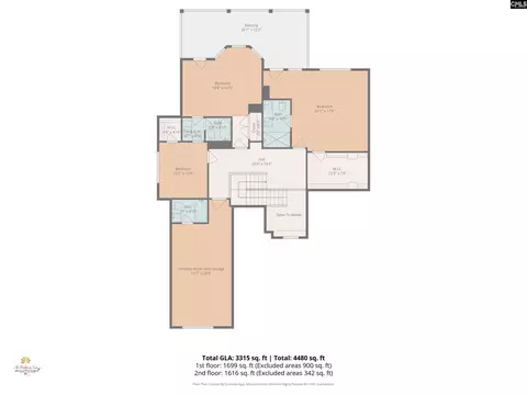Floorplan - 111 Buccaneer Pl, Leesville, SC 29070 photo 2 of 5