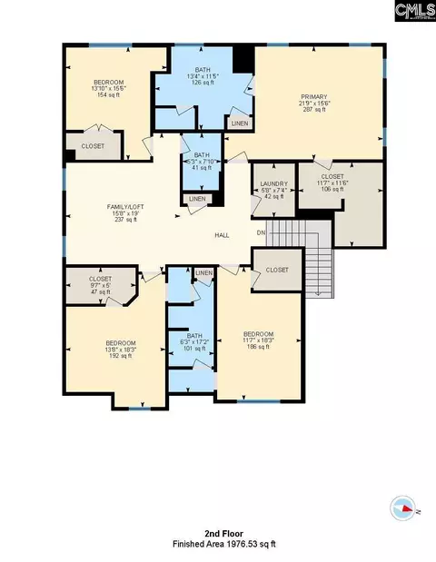 Floorplan - 652 Frow Dr, Elgin, SC 29045 photo 3 of 3