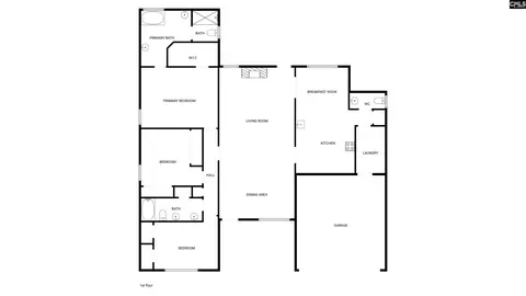 Floorplan - 640 Aidan Dr, Sumter, SC 29154 photo 1 of 1