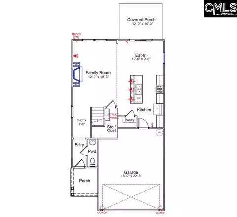 Floorplan - 5015 Erwin Ct, Elgin, SC 29045 photo 1 of 2