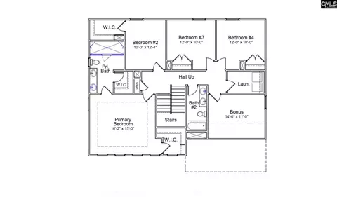Floorplan - 617 Falling Leaf Ln, Chapin, SC 29036 photo 2 of 2