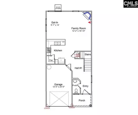Floorplan - 4026 Monetta Dr, Elgin, SC 29045 photo 1 of 2