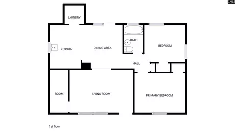 Floorplan - 2112 Axson St, Cayce, SC 29033 photo 1 of 1