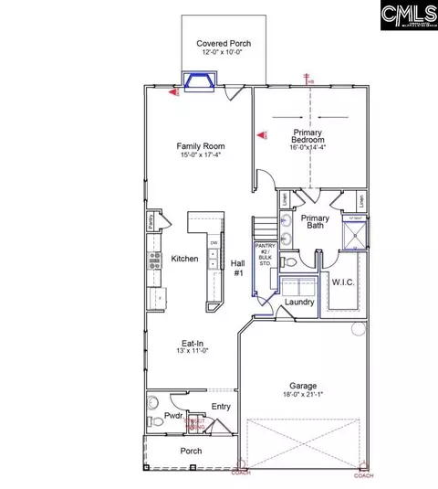 Floorplan - 6006 Edgemont Ct, Elgin, SC 29045 photo 1 of 2