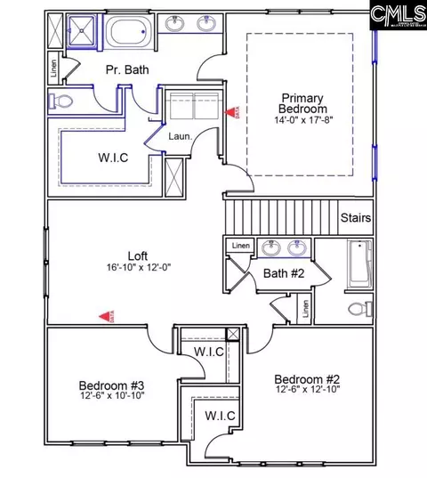 Floorplan - 6017 Edgemont Ct, Elgin, SC 29045 photo 2 of 2