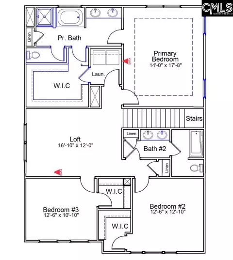 Floorplan - 6017 Edgemont Ct, Elgin, SC 29045 photo 2 of 2