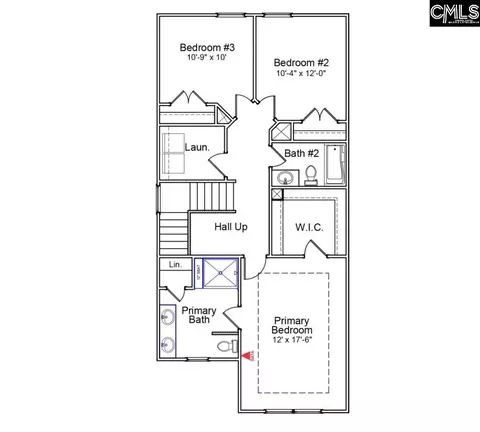 Floorplan - 3107 Crescent Corner Dr, Elgin, SC 29045 photo 2 of 2